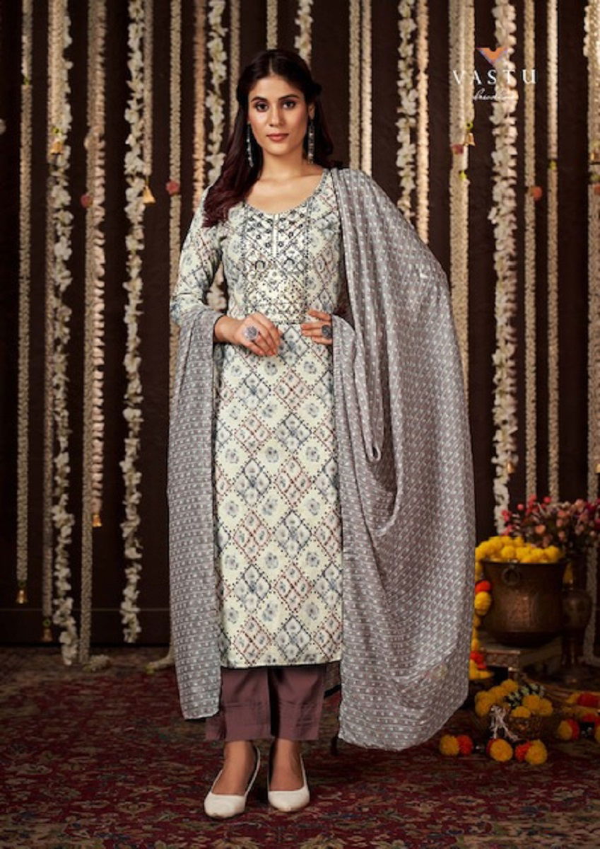 Vastu Gulmohar Vol 1 Designer Cotton Dress Material Collection
